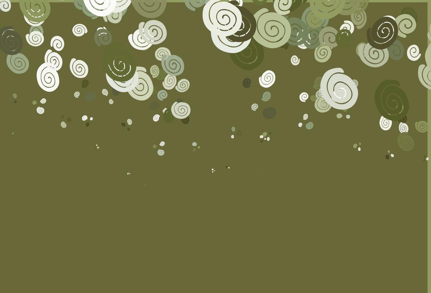 fundo verde claro do vetor com linhas abstratas.