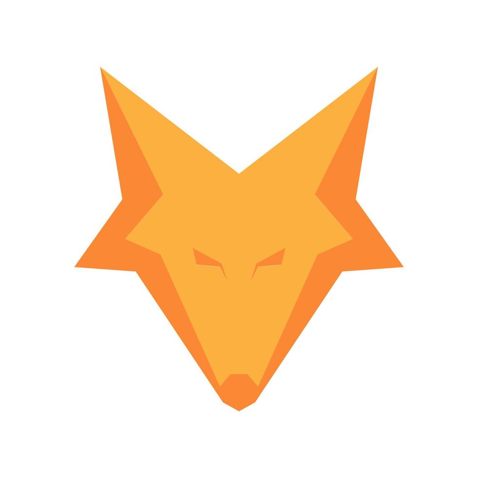 abstrato raposa estrela logotipo símbolo ícone vetor design gráfico ilustração ideia criativa