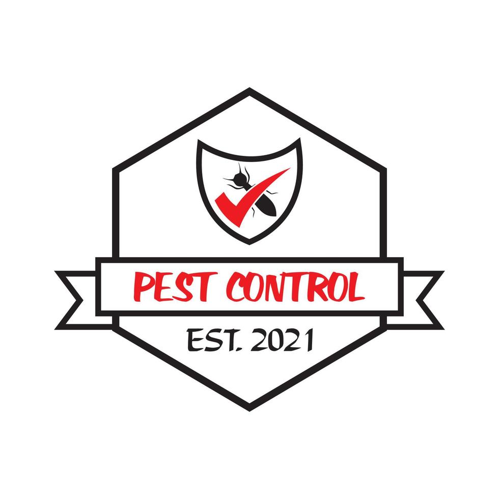 logotipo de controle de pragas, logotipo de pesticidas vetor