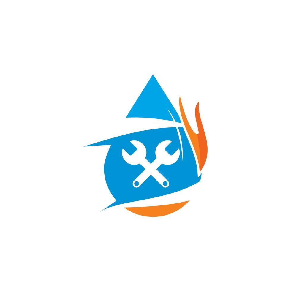 logotipo da indústria de engenharia, logotipo de energia vetor