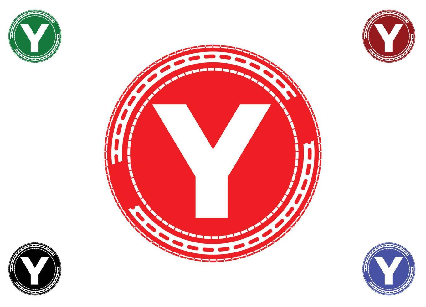 logotipo da letra y e modelo de design de ícone vetor