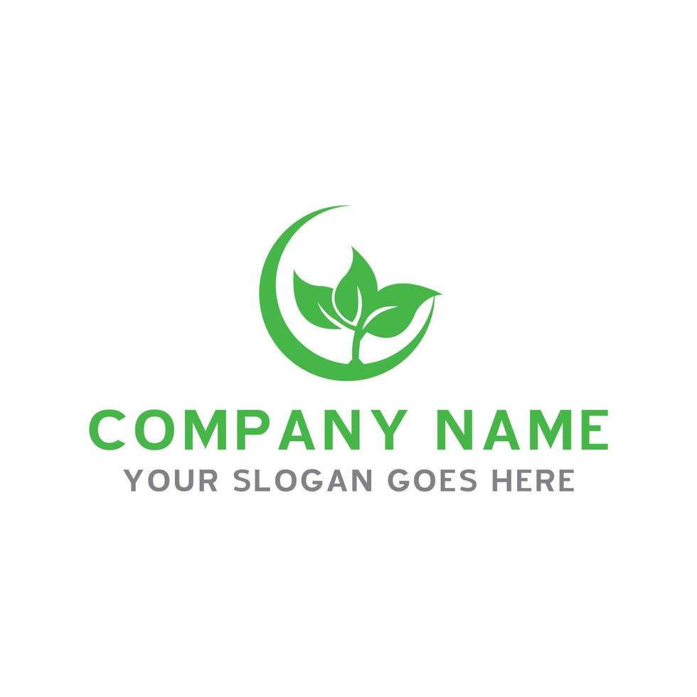 logotipo da natureza, vetor de logotipo do ambiente