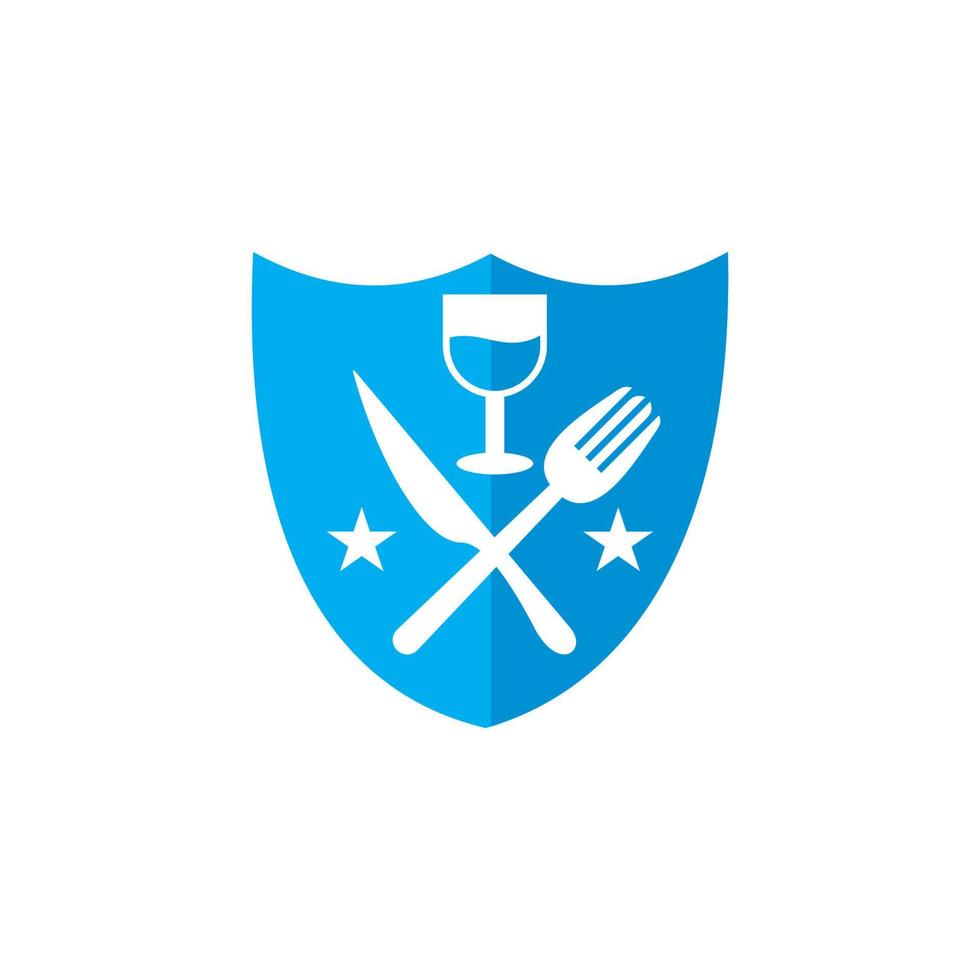 vetor abstrato de restaurante, logotipo de comida