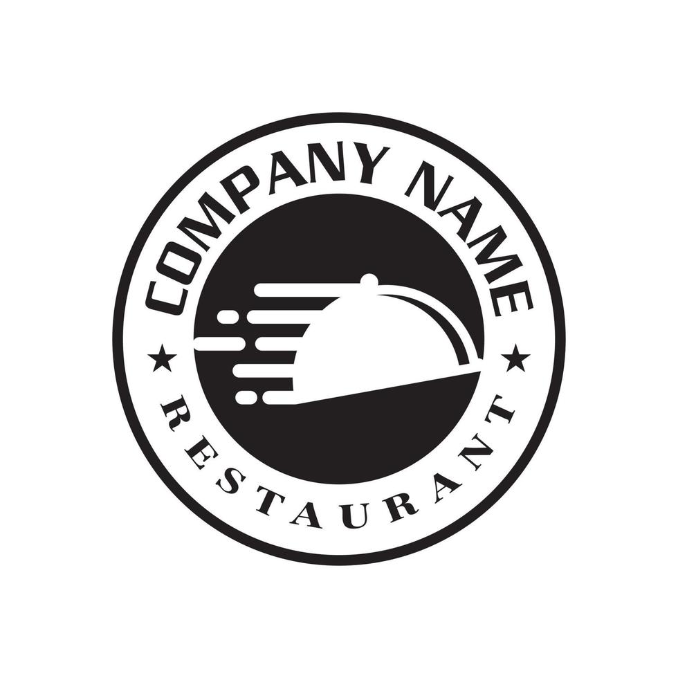 vetor de restaurante, vetor de logotipo de comida