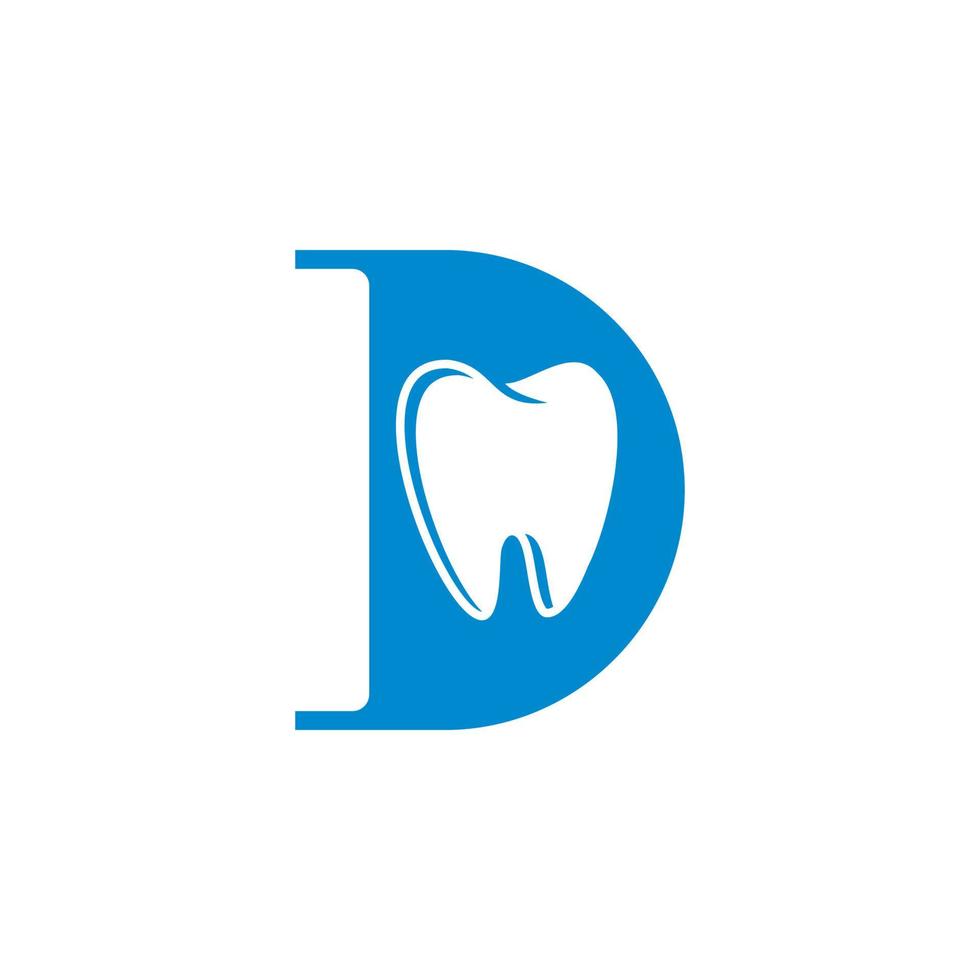 vetor de atendimento odontológico, logotipo médico