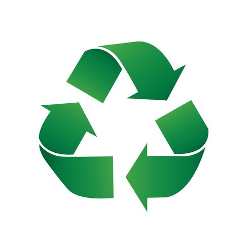reciclar icon ilustração vetorial de símbolo vetor