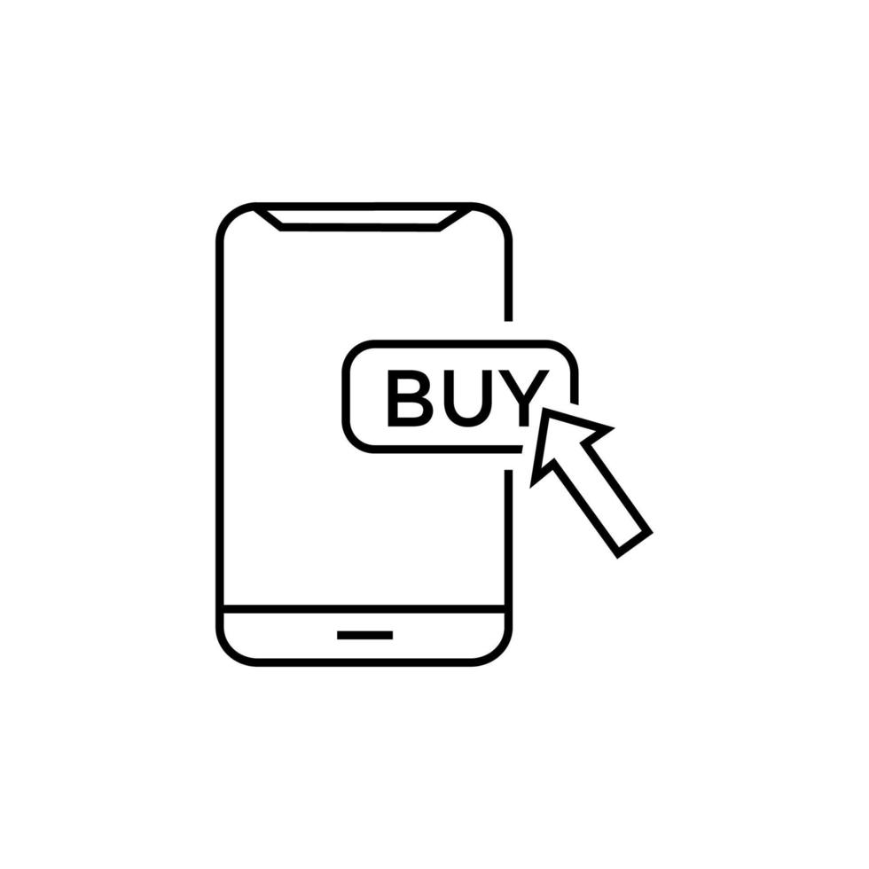 ícone de marketing digital. ícone de comércio eletrônico. ícones de negócios on-line. ícones para compras online no mercado vetor