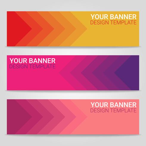 Fundo de modelo abstrato banner bonito, ilustração vetorial, Design para apresentação de negócios vetor