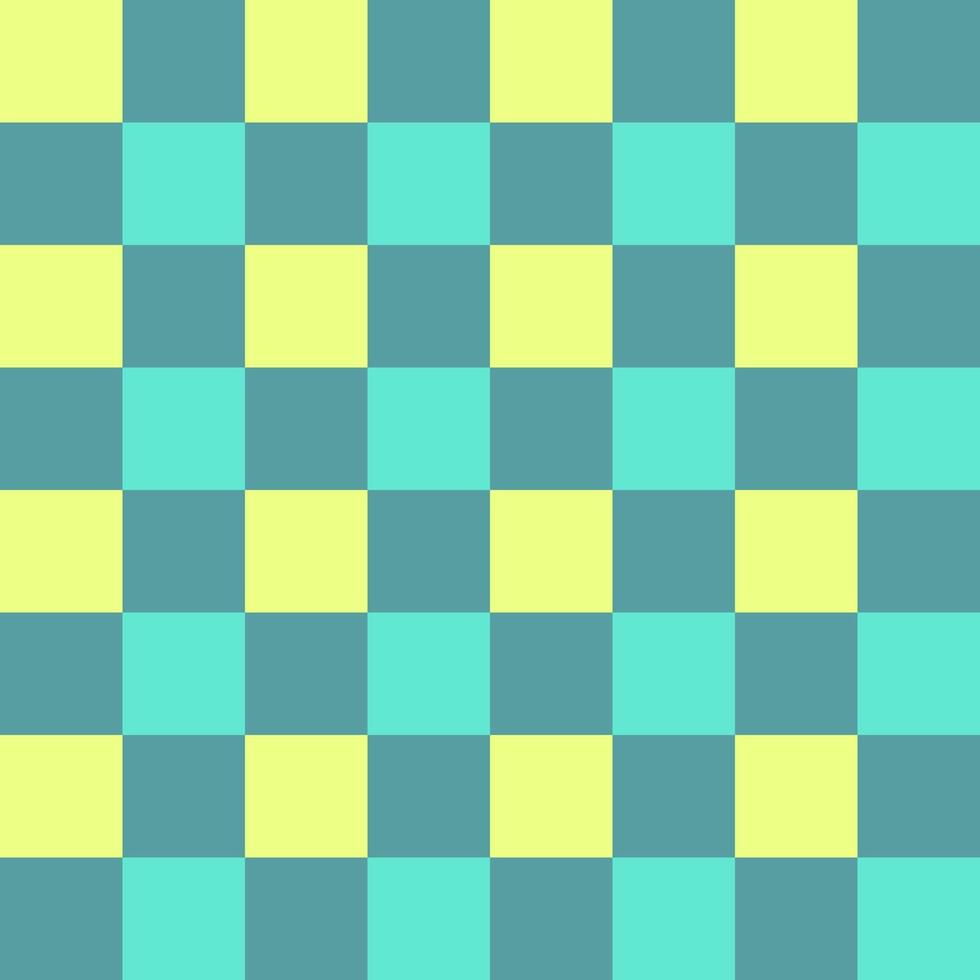 padrão sem costura de fundo xadrez verde e branco amarelo vetor
