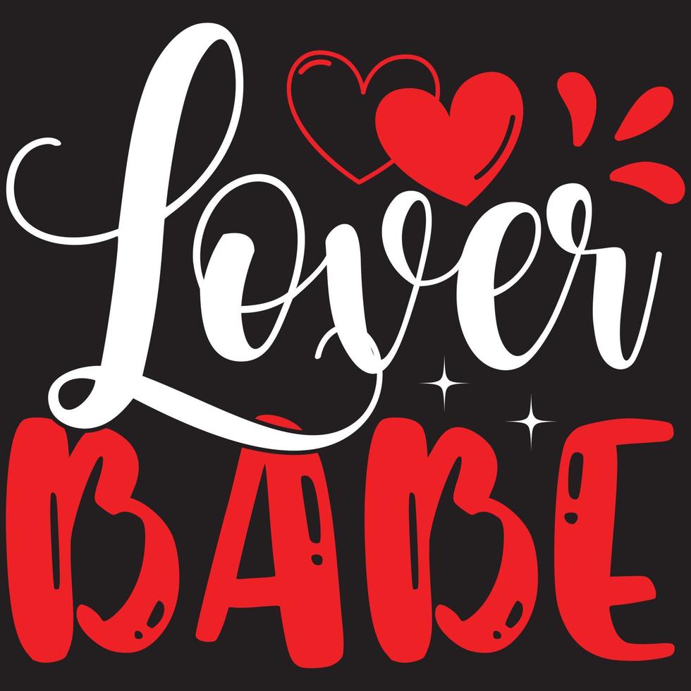 design de camiseta amor bebê vetor