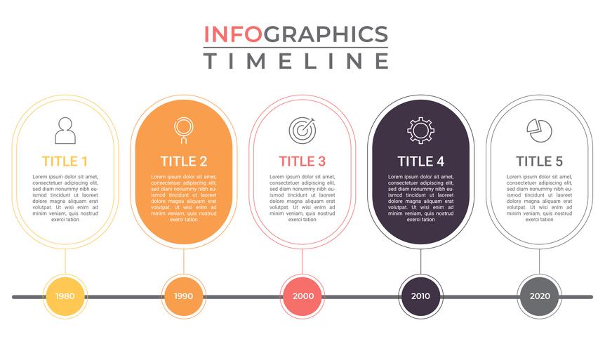 Infografia de negócios. diagrama de competição. modelo de visualização de dados de negócios para apresentação. vetor