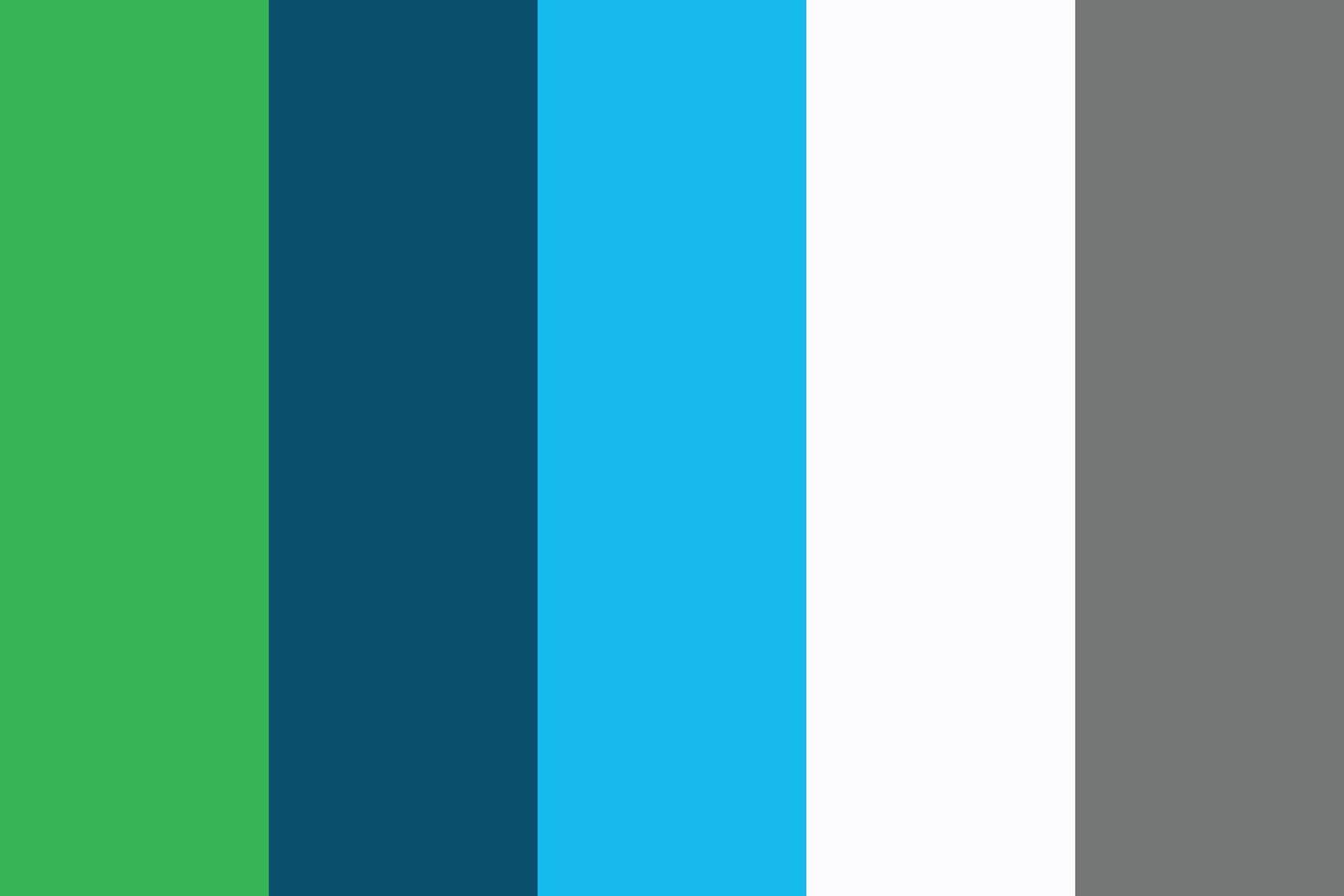 paletas de combinações de esquemas de cores. ilustração cmyk cores para impressão. paleta de cores vetoriais vetor