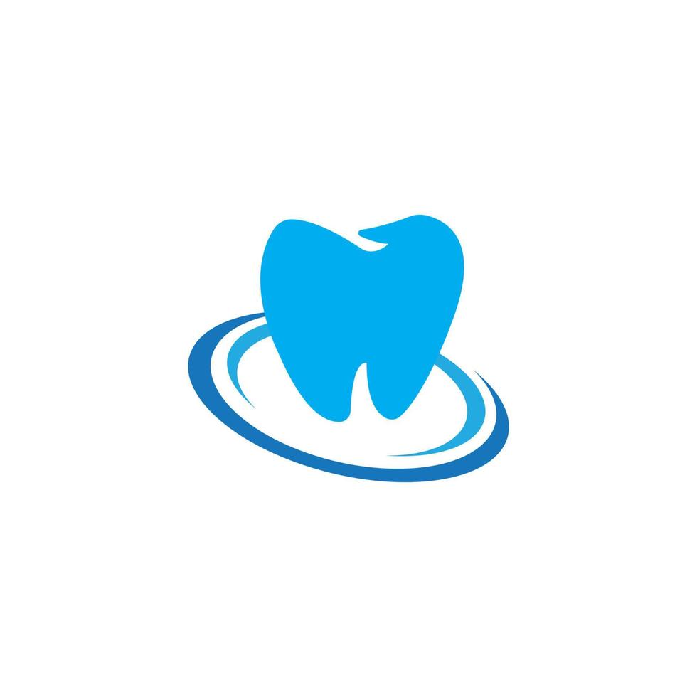 ilustração em vetor modelo logotipo dental