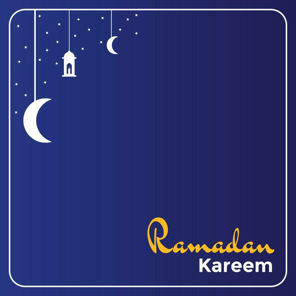 gráfico de ilustração vetorial de favor do Ramadã Kareem. perfeito para pôster do ramadã, cartão, modelo, etc. vetor