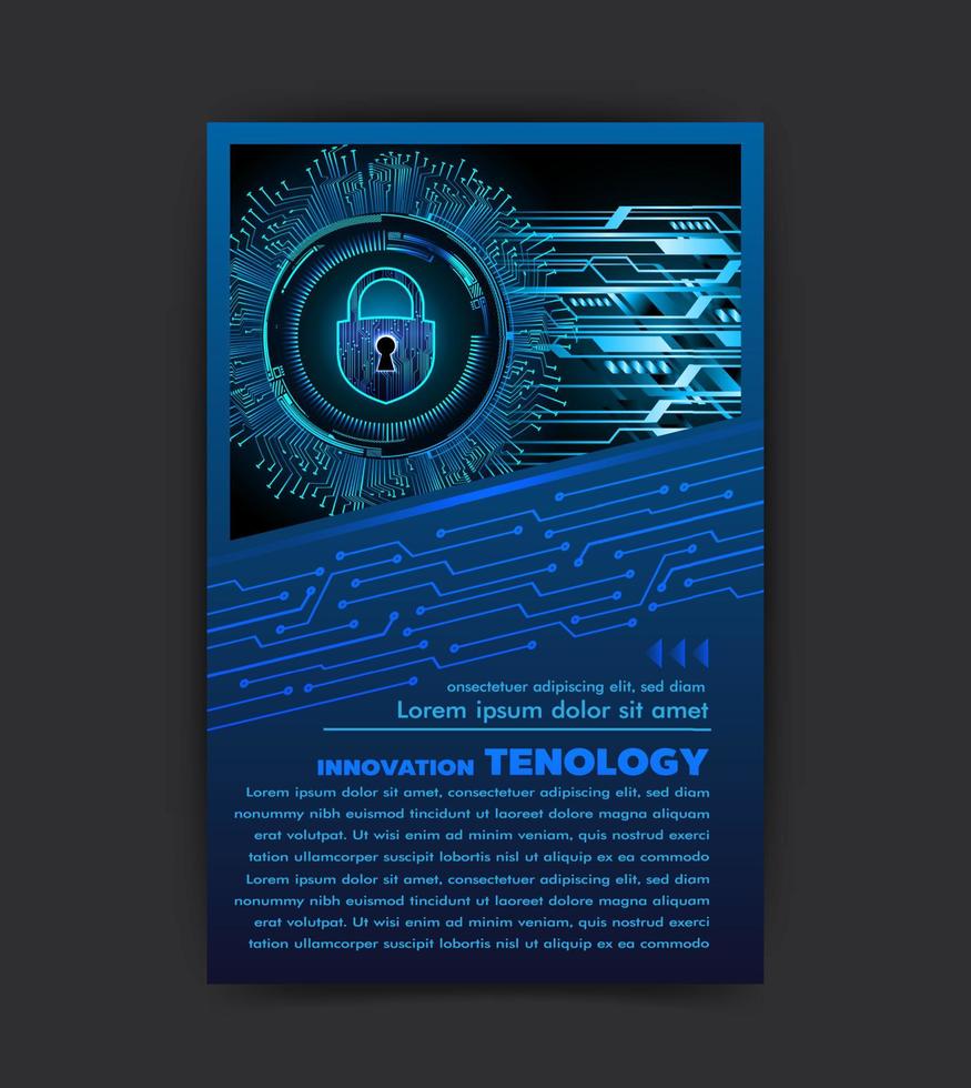 vetor de modelo de design de folheto. cartaz de apresentação mínima do livro de capa abstrata azul portfólio. conceito em layout a4. panfletos