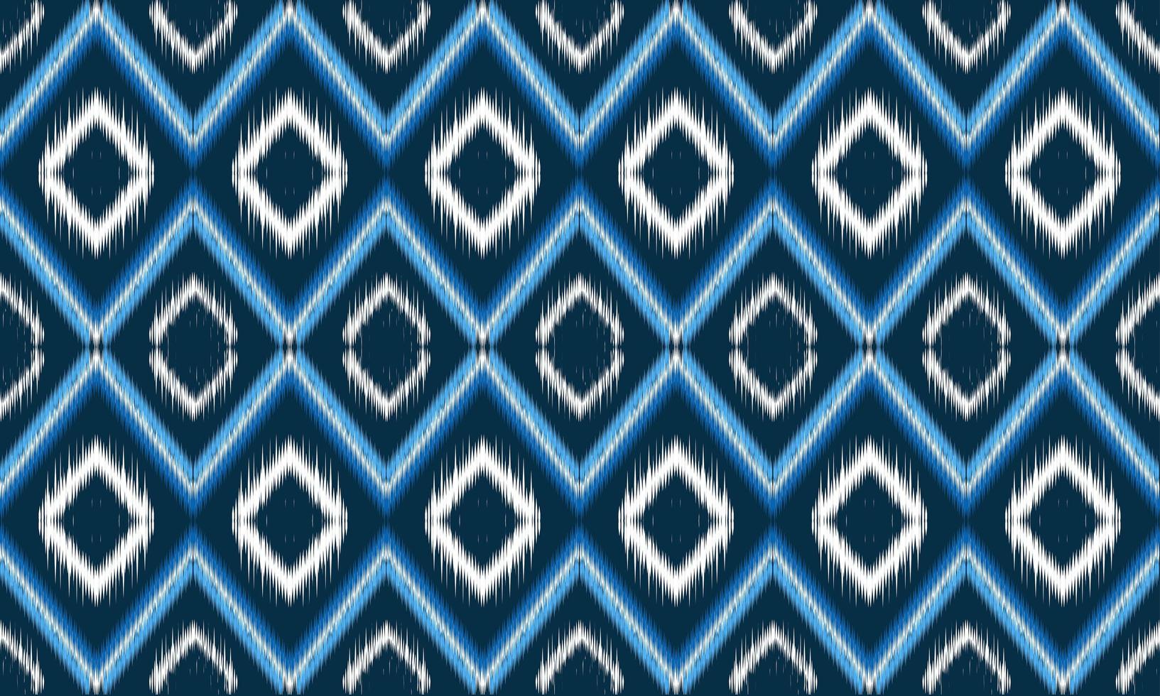 geométrico étnico oriental ikat padrão design tradicional para plano de fundo, tapete, papel de parede, roupas, embrulho, batik, tecido, ilustração vetorial. estilo bordado. vetor