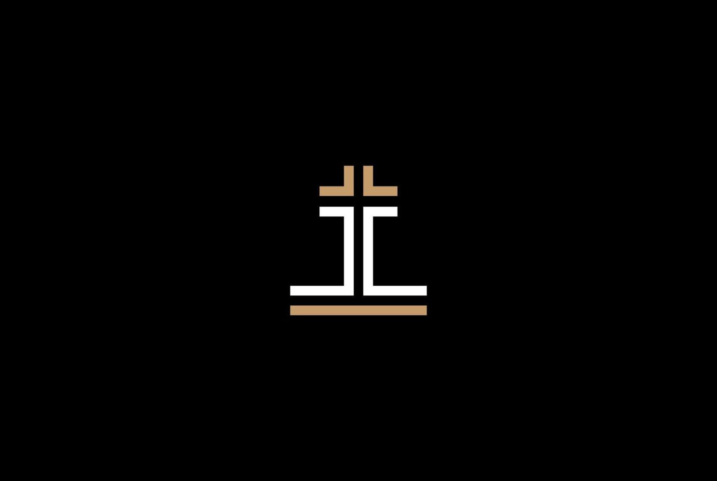 carta inicial de luxo cc vetor de design de logotipo de religião cruzada cristã