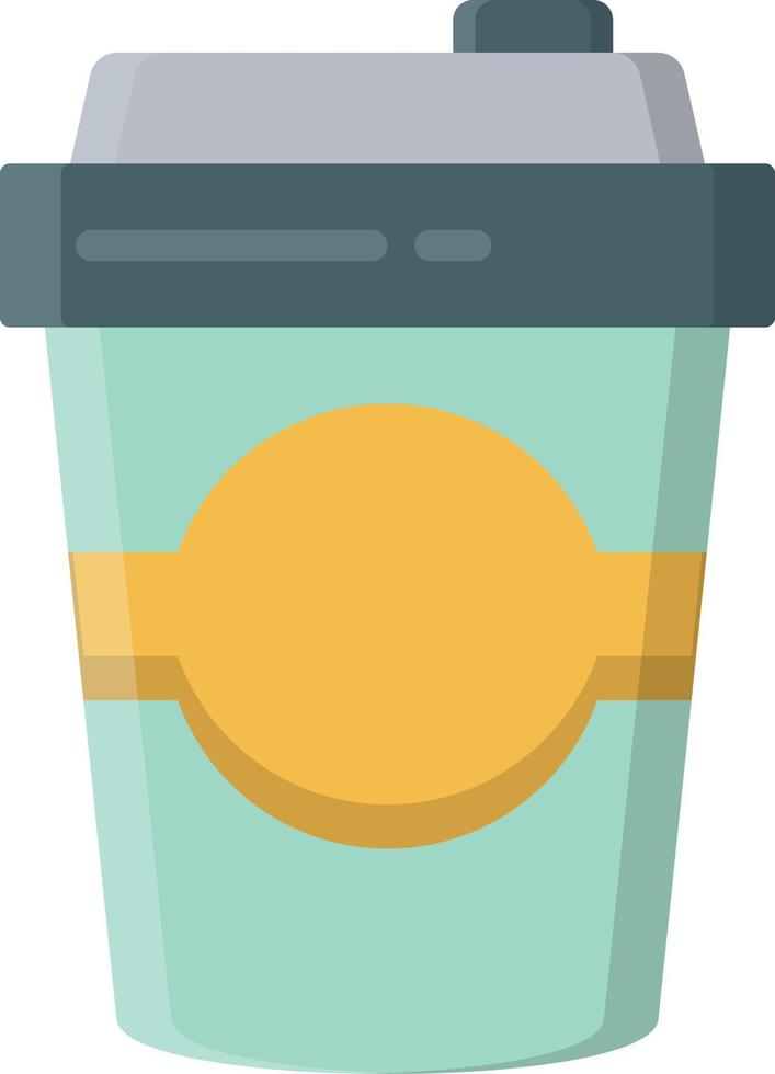 ilustração vetorial de café em um fundo. símbolos de qualidade premium. ícone plano de linha vetorial para conceito ou design gráfico. vetor