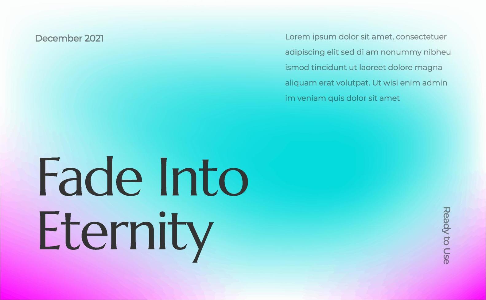 modelo de banner da web gradientes retrô colorido abstrato embaçado vetor