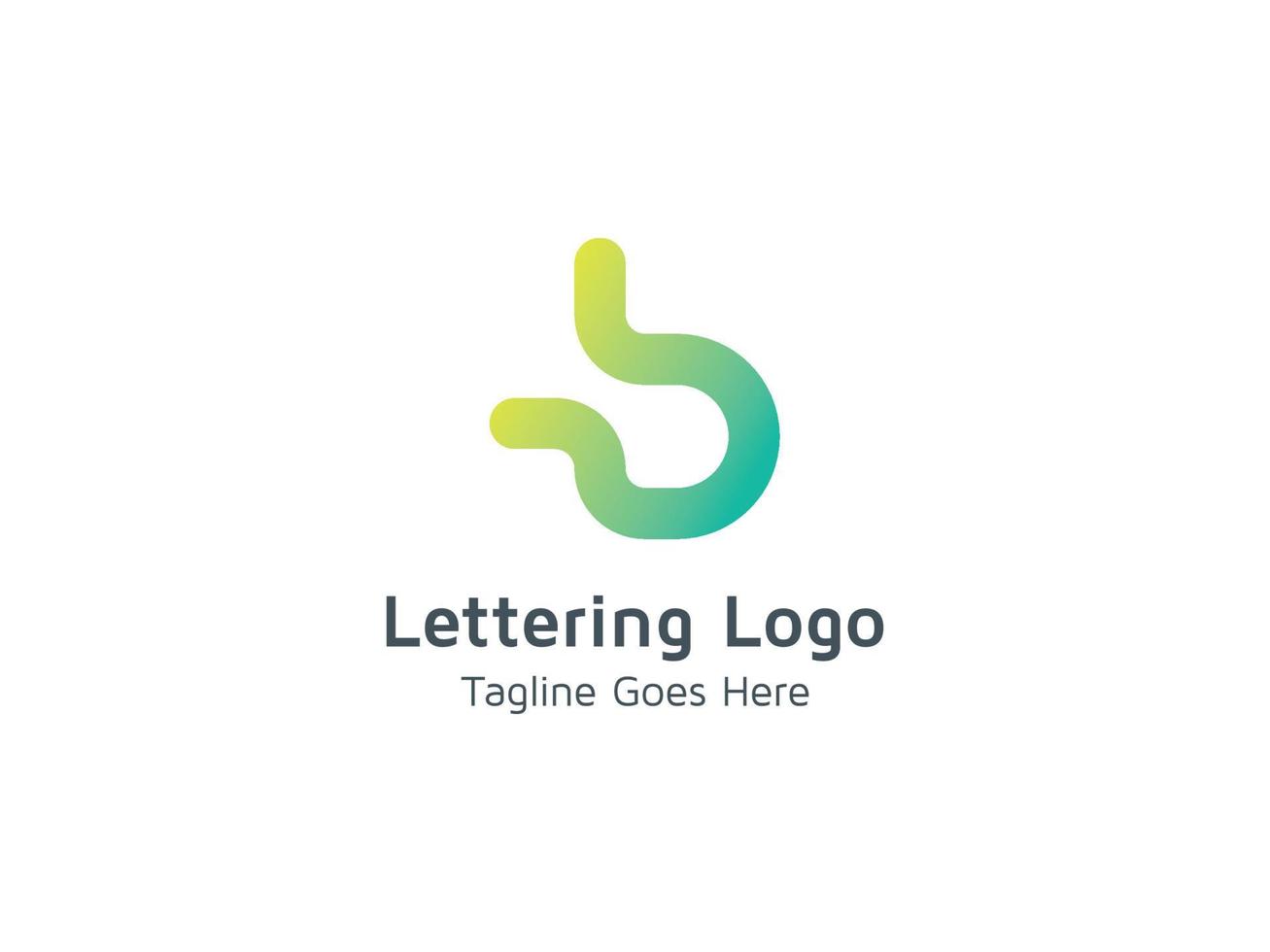 design de logotipo de letra de alfabeto b criativo para negócios e empresa pro vector