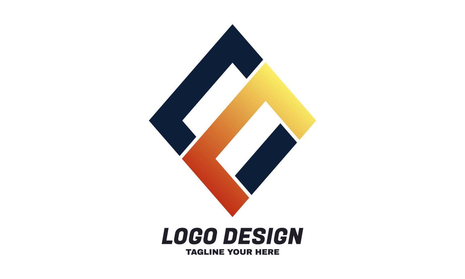 estoque vetor abstrato digital moderno para empresa ou design de negócios vetor de logotipo