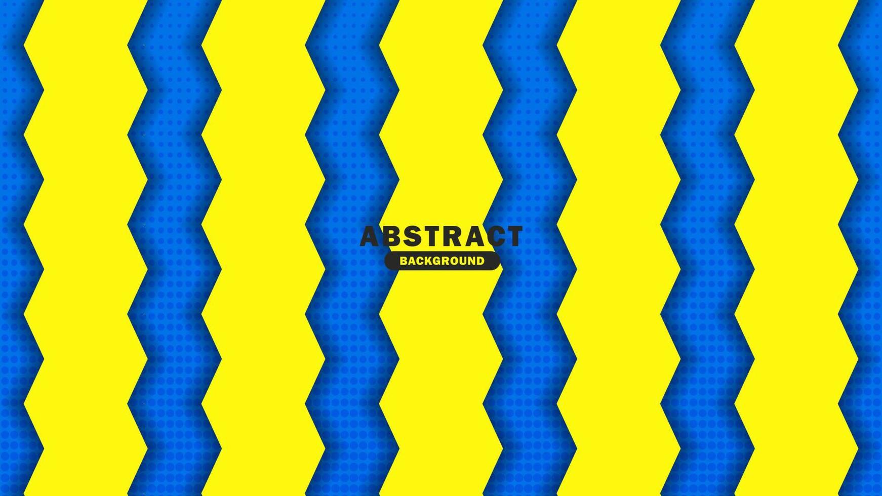 fundo azul e amarelo com listras. gráfico futurista moderno abstrato moderno hipster. design de textura de fundo abstrato de vetor