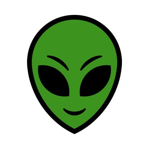 Conjunto de coleta alienígena verde dos desenhos animados