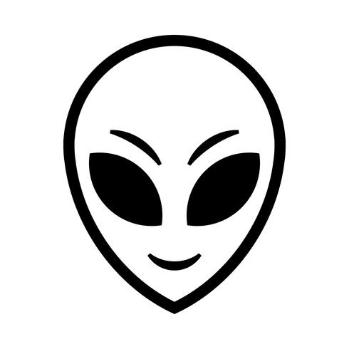 Ilustração de cabeça alienígena de reggae, Vetor Premium