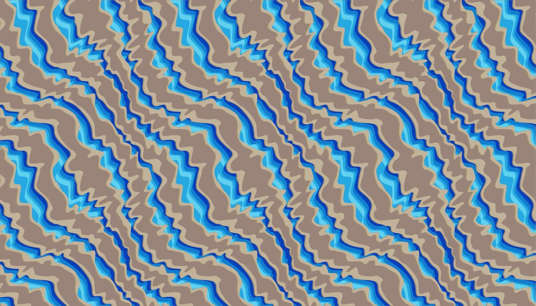 padrão de rios abstratos vetor