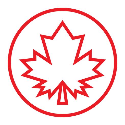 Logotipo de vetor Outono Maple Leaf