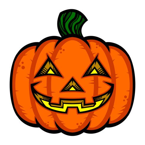 Ilustração em vetor Jack O&#39;Lantern