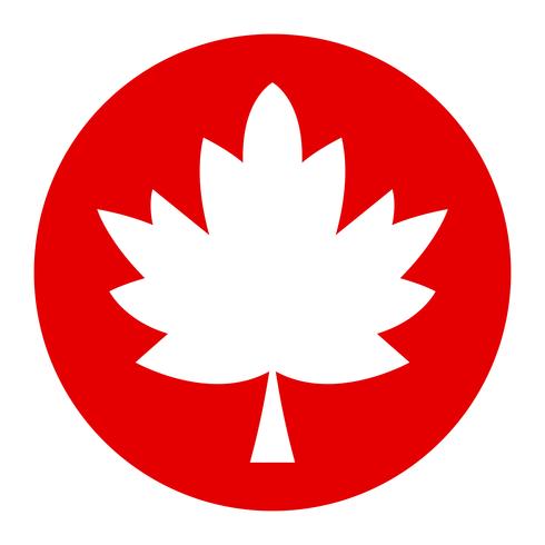 Logotipo de vetor Outono Maple Leaf