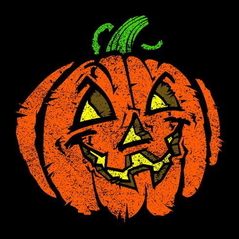 Ilustração em vetor Jack O&#39;Lantern