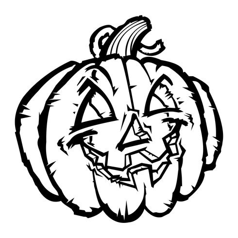 Ilustração em vetor Jack O&#39;Lantern