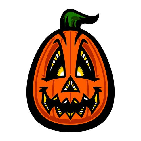 Ilustração em vetor Jack O&#39;Lantern