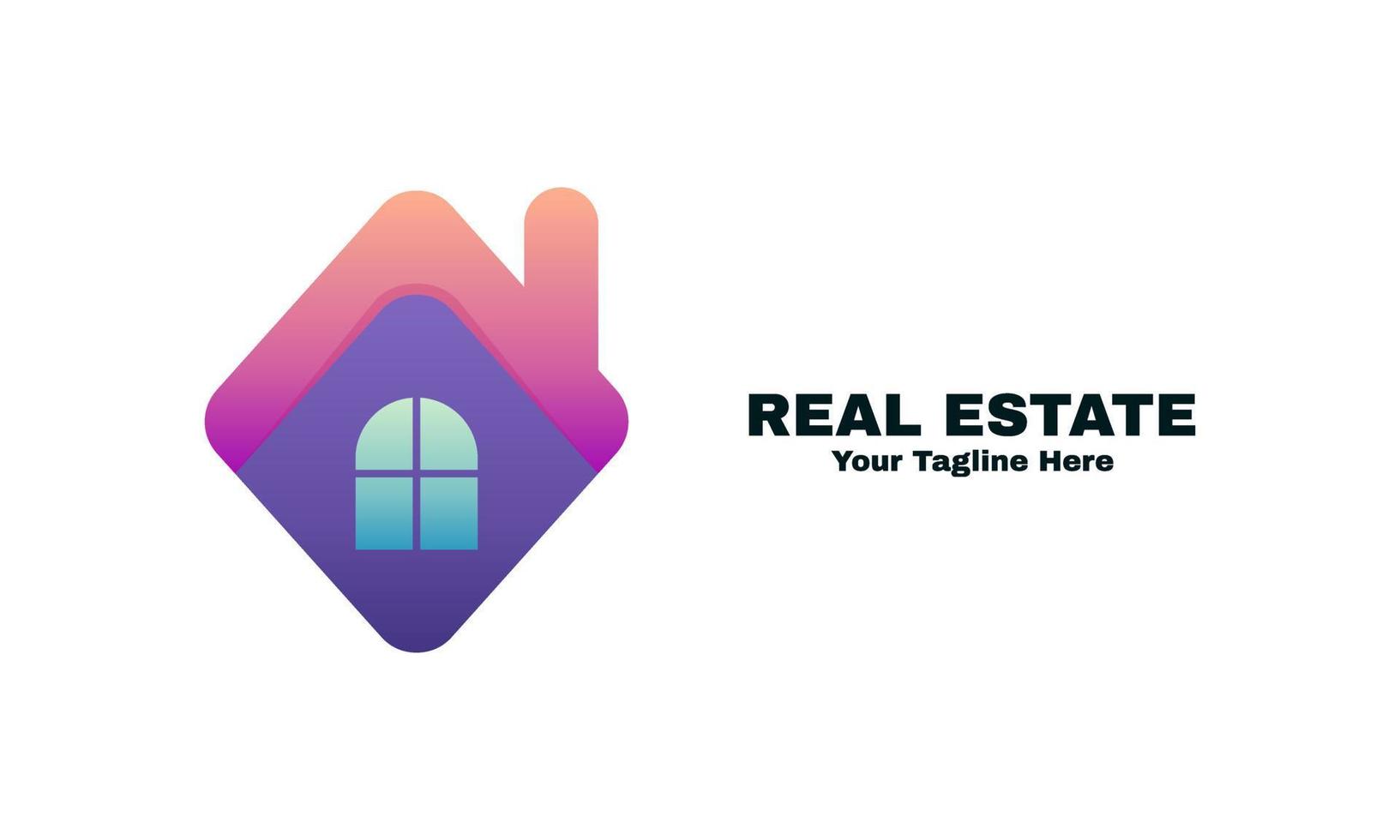 estoque vetor imobiliário ou design de ícone de logotipo de casa isolado coleção abstrata parte 8