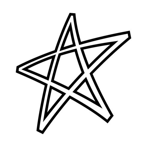 Ícone de estrela vector