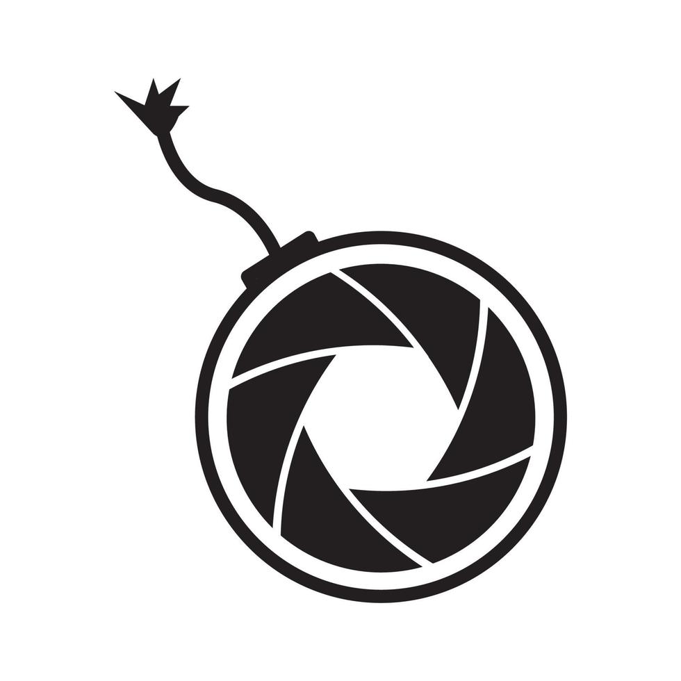 câmera boom logotipo símbolo ícone vetor design gráfico ilustração