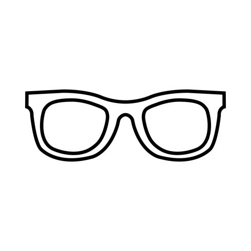 Cool Sunglasses Eye Frames ícone vector