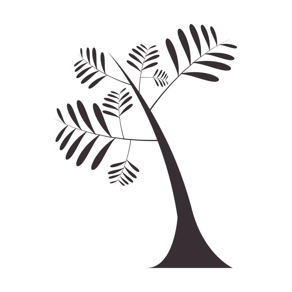 vintage azeite árvore logotipo símbolo vetor ícone ilustração design gráfico