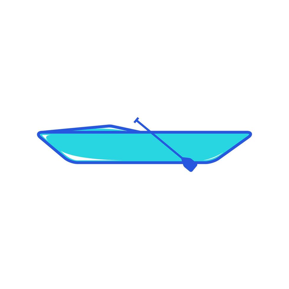 abstrato kano barco logotipo símbolo ícone vetor design gráfico ilustração ideia criativa
