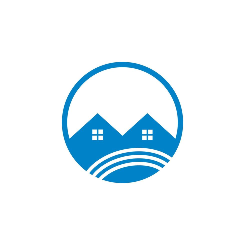 logotipo imobiliário, logotipo de construção civil vetor