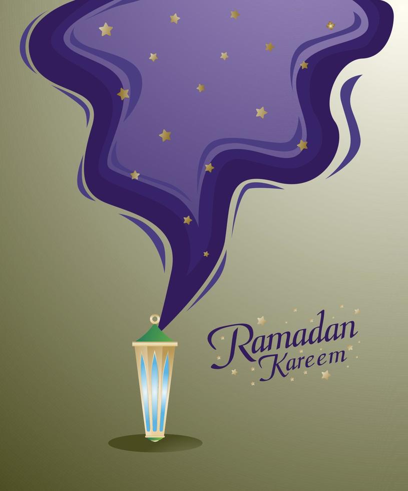 ícone para ramadã e ied al fitr é ícone de moeslim e fundo vetor