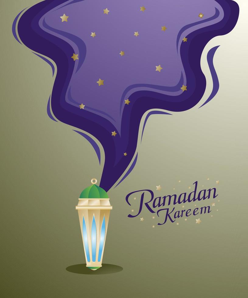 ícone para ramadã e ied al fitr é ícone de moeslim e fundo vetor