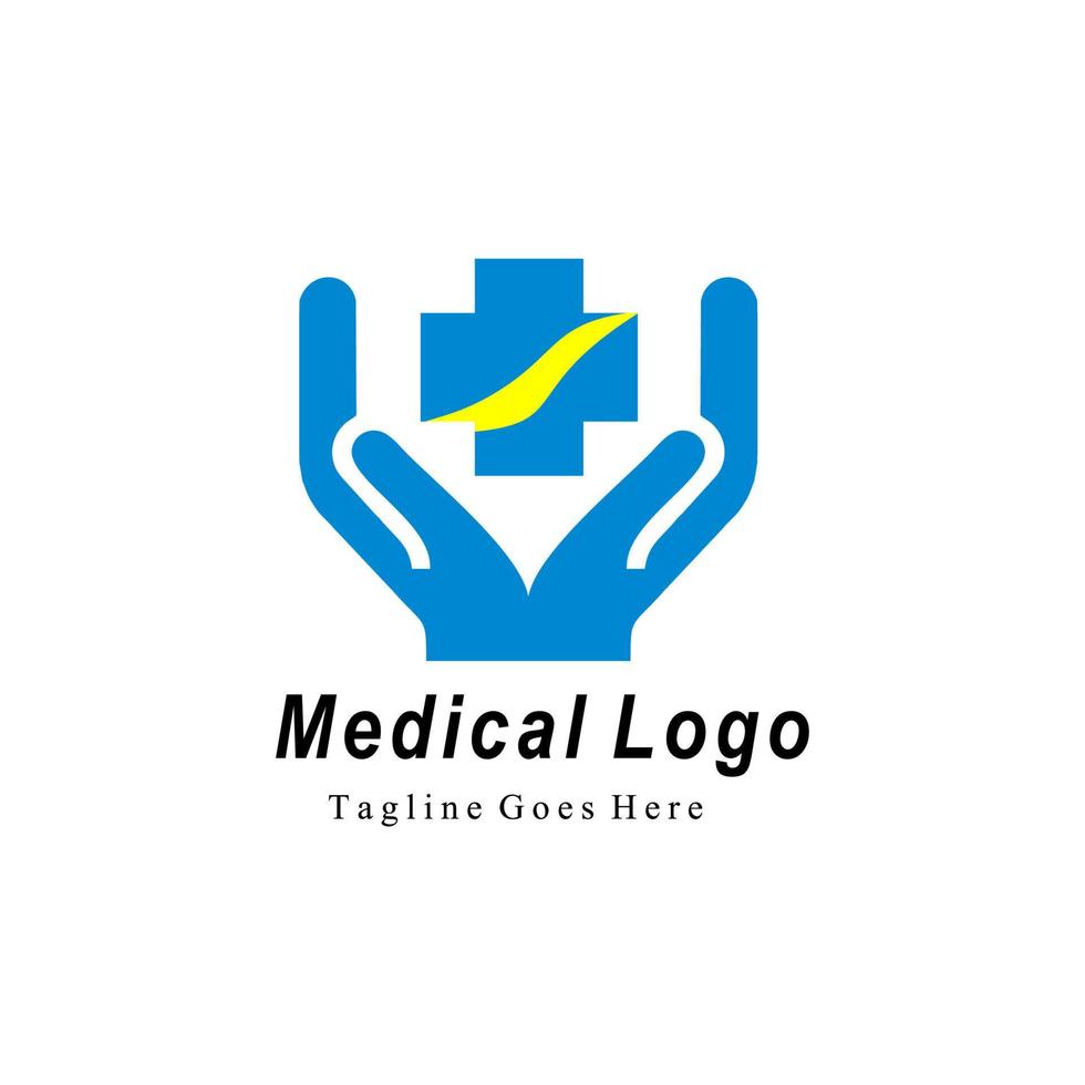 modelo de design de ilustração de ícone de vetor médico