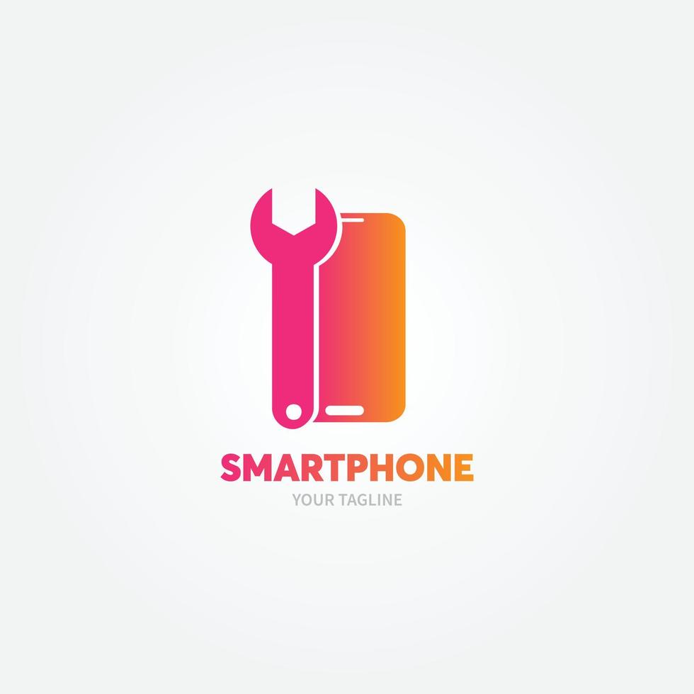 designs de logotipo de serviço de telefone, ícones de vetor de designs de logotipo de telefone moderno