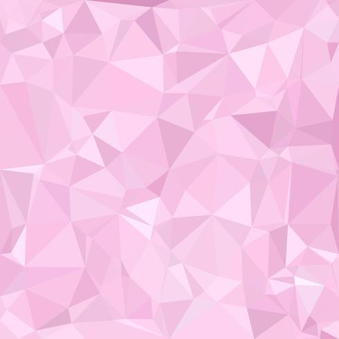 Fundo de mosaico poligonal rosa, modelos de Design criativo vetor