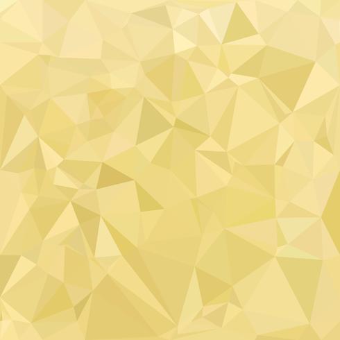 Fundo do mosaico poligonal amarelo, modelos de Design criativo vetor