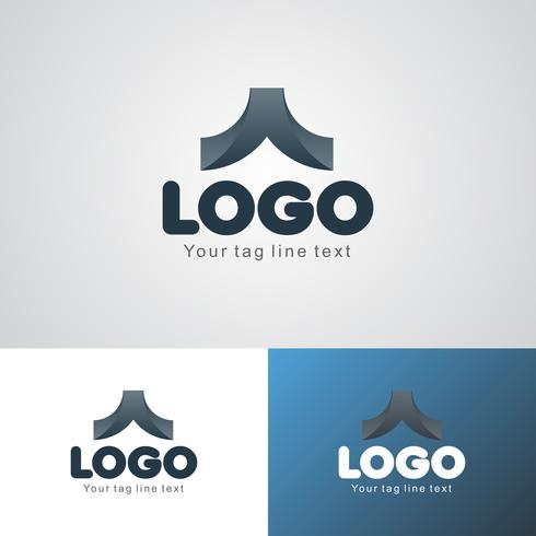 Modelo de design de logotipo corporativo vetor