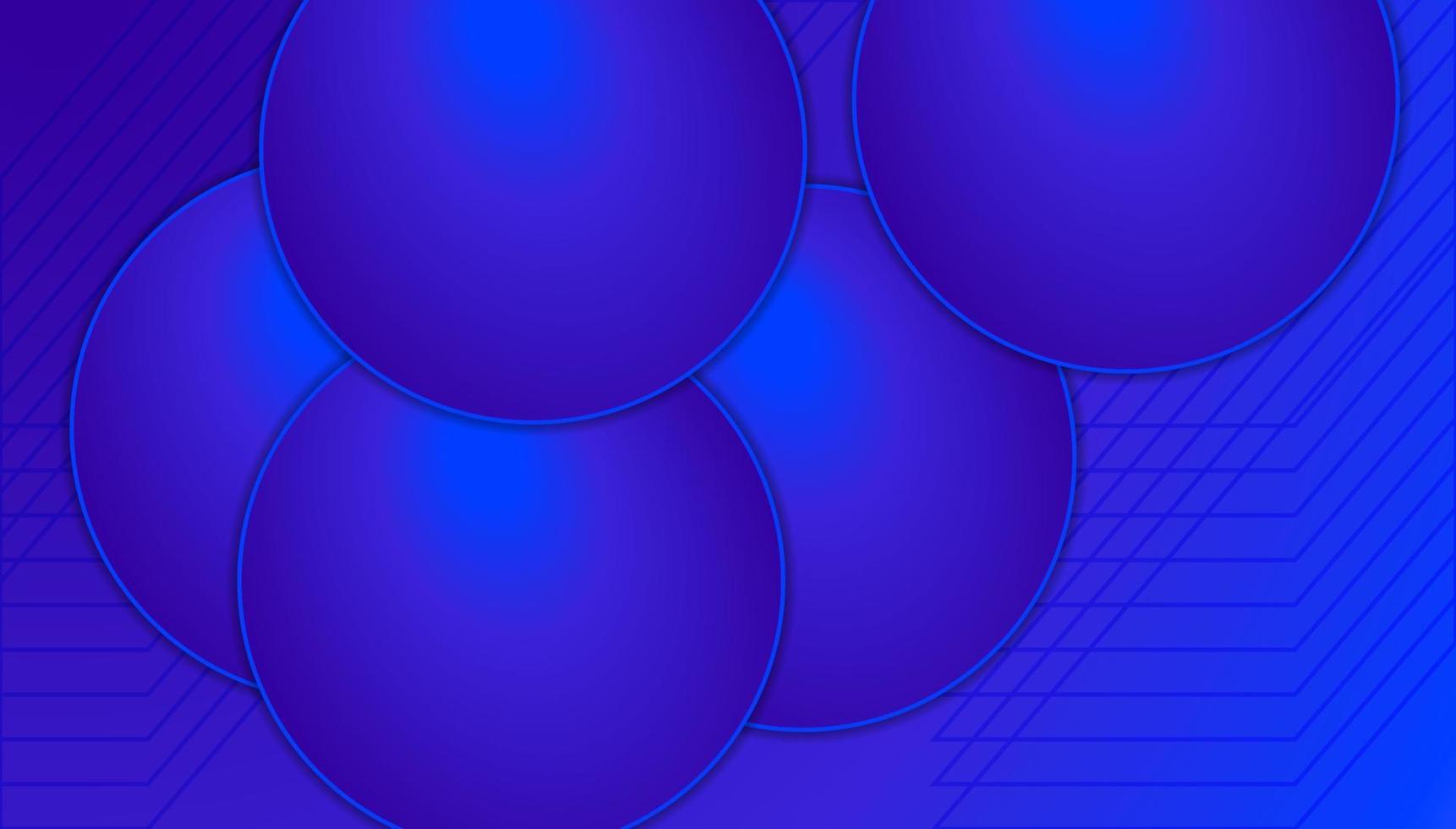 fundo abstrato círculo azul de cor gradiente vetor